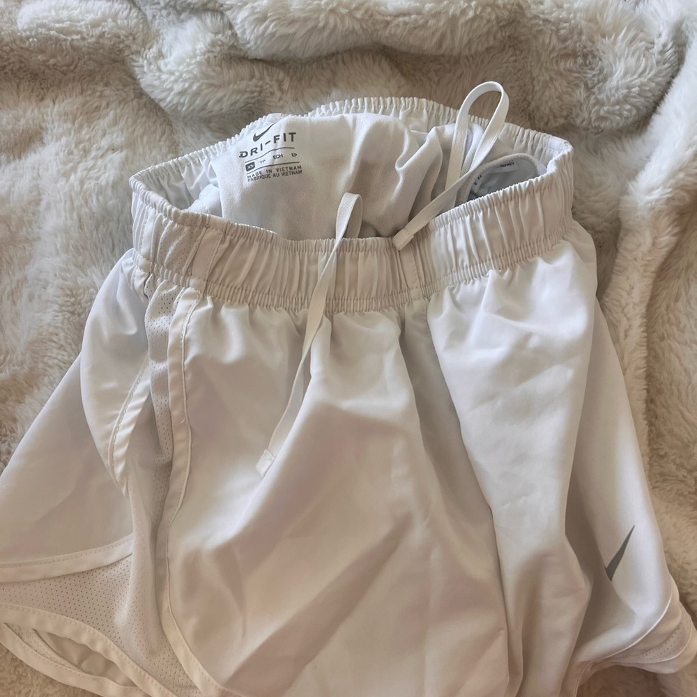 Nike Kids Dri-FIT White Shorts
